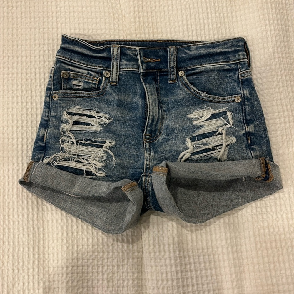 american eagle jean shorts